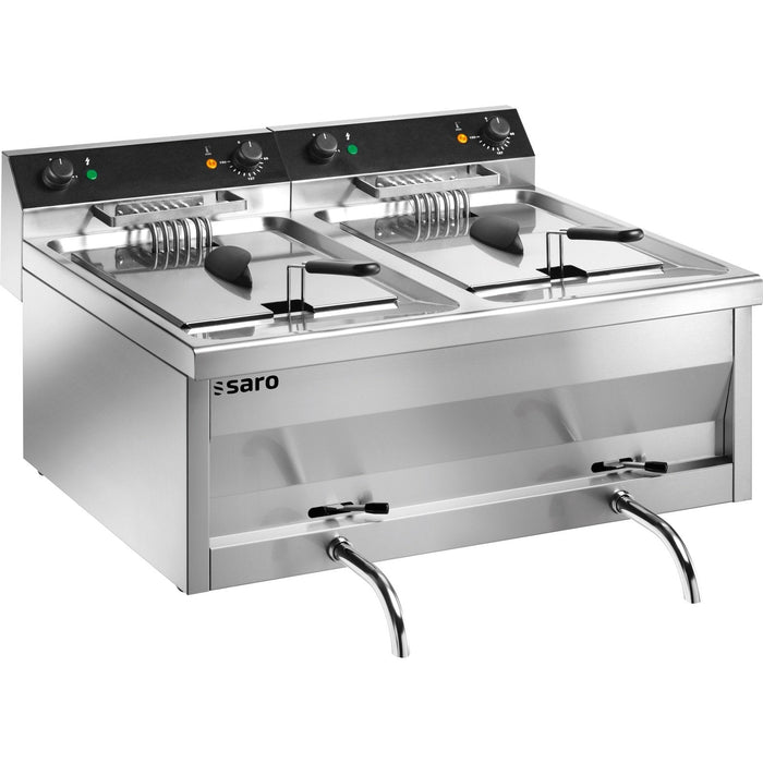 Saro - SARO Fritteuse Tischmodell GASTROLINE 12+12V - GastroDeals