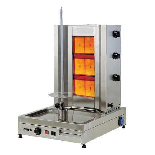 Saro - SARO Gas-Döner- / Gyrosgrill 3 Brenner Modell Tilla 3 - GastroDeals