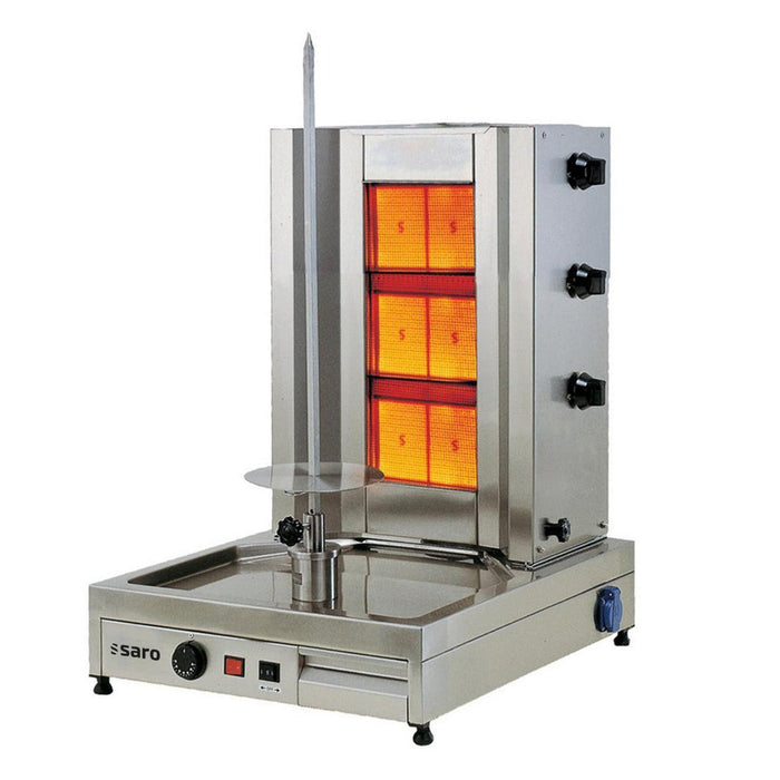 Saro - SARO Gas-Döner- / Gyrosgrill 3 Brenner Modell Tilla 3 - GastroDeals
