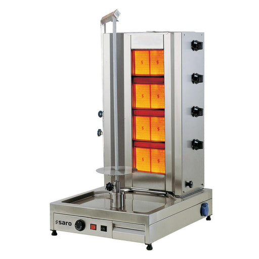 Saro - SARO Gas-Döner- / Gyrosgrill 4 Brenner Modell Tilla 4 - GastroDeals