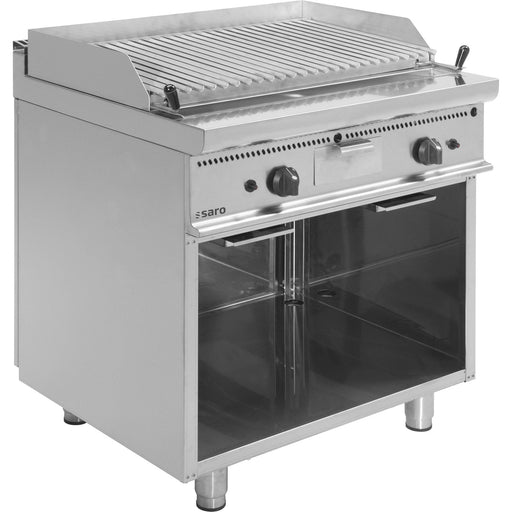 Saro - SARO Gas-Lavasteingrill Modell E7/BS1BA - GastroDeals