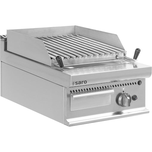 Saro - SARO Gas-Lavasteingrill Tischmodell E7/BS1BB - GastroDeals