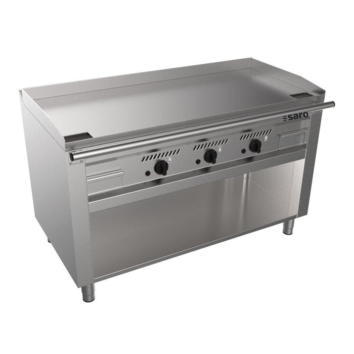 Saro - SARO Gas-Teppanyakigrill, offener Unterbau, TEB3/140 G - GastroDeals