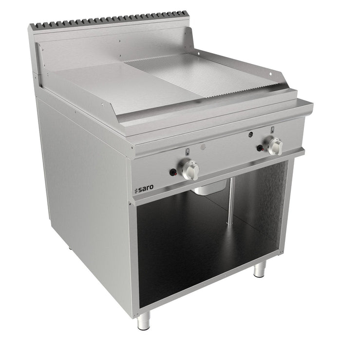 Saro - SARO Gasgriddleplatte, Standmod., 1/2+1/2, LQ / FTG4BAM - GastroDeals