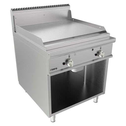 Saro - SARO Gasgriddleplatte, Standmod., gerillt, LQ / FTG4BAR - GastroDeals