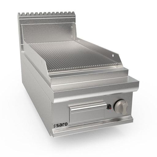 Saro - SARO Gasgriddleplatte, Tischmod., gerillt LQ / FTG2BBR - GastroDeals