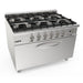 Saro - SARO Gasherd, Gasofen, 6 Brenner, Modell LQ / CUG6FM - GastroDeals