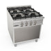 Saro - SARO Gasherd, offener Unterbau, 4 Brenner, LQ / CUG4BA - GastroDeals