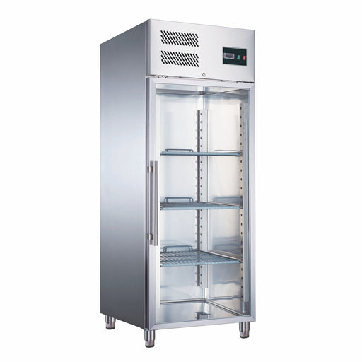 Saro - SARO Gewerbekühlschrank, Glastür, Modell EGN 650 TNG - GastroDeals