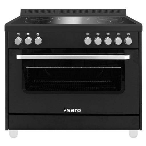 Saro - SARO Induktionsherd+Elektrobackofen, TS95IND61N schwarz - GastroDeals