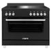 Saro - SARO Induktionsherd+Elektrobackofen, TS95IND61N schwarz - GastroDeals
