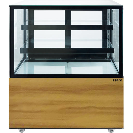 Saro - SARO Kuchenvitrine, Holzdekor, 300 Liter, Modell MAXIME - GastroDeals