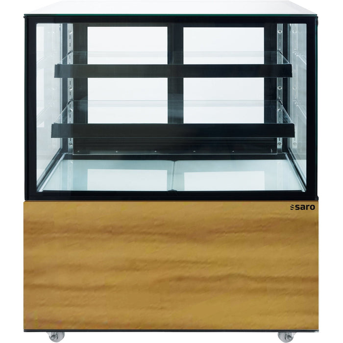 Saro - SARO Kuchenvitrine, Holzdekor, 300 Liter, Modell MAXIME - GastroDeals