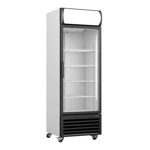 Saro - SARO Kühlschrank, Glastür + Werbetafel, Modell GTK 370 - GastroDeals