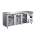 Saro - SARO Kühltisch, 3 Glastüren, Modell GN 3100 TNG - GastroDeals