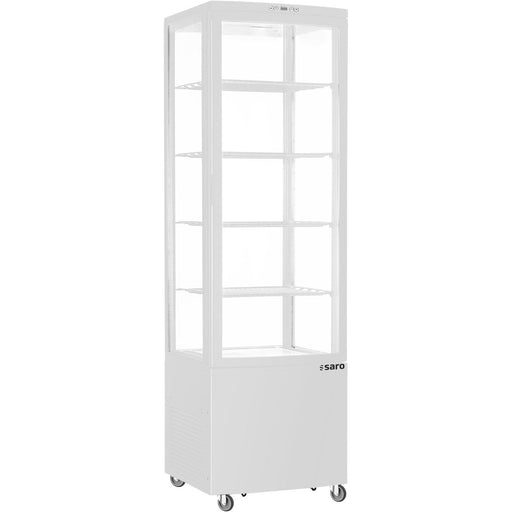 Saro - SARO Kühlvitrine 235 Liter, Modell SVEN weiß - GastroDeals