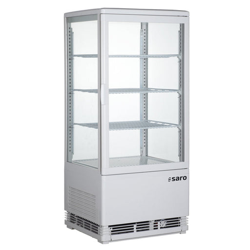 Saro - SARO Kühlvitrine 78 Liter, Modell SC 80 weiß - GastroDeals