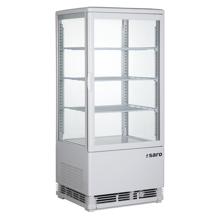 Saro - SARO Kühlvitrine 78 Liter, Modell SC 80 weiß - GastroDeals