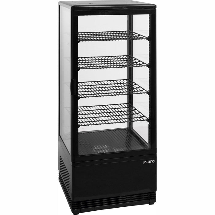 Saro - SARO Kühlvitrine 98 Liter, Modell SC 100 schwarz - GastroDeals