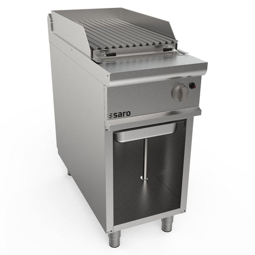 Saro - SARO Lavasteingrill, 400 mm, Standmodell LQ / BS1BA - GastroDeals