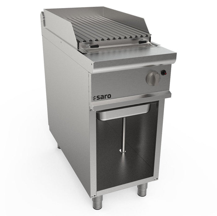 Saro - SARO Lavasteingrill, 400 mm, Standmodell LQ / BS1BA - GastroDeals