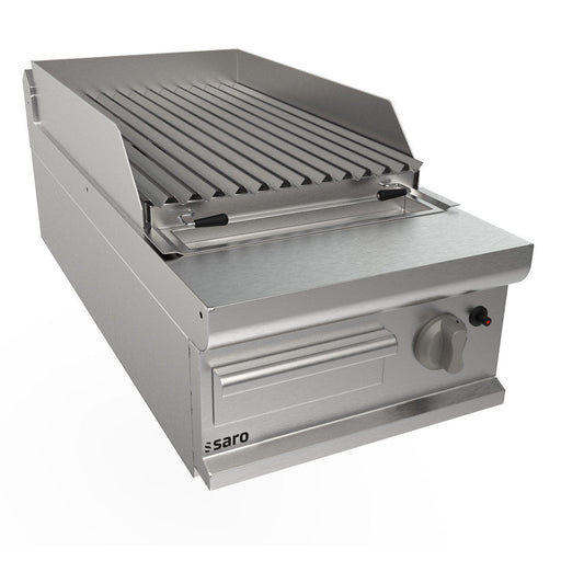 Saro - SARO Lavasteingrill, 400 mm, Tischmodell LQ / BS1BB - GastroDeals