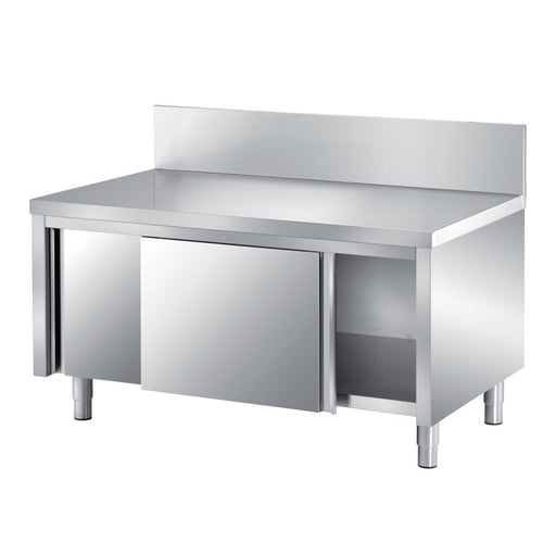 Saro - SARO Maschinenschrank, Aufkant.,Schiebet. 160x70x75cm - GastroDeals