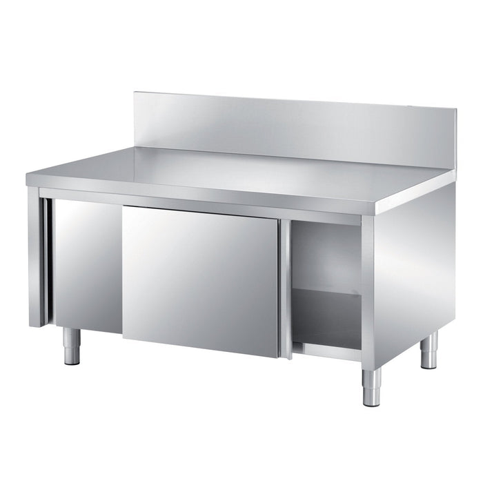 Saro - SARO Maschinenschrank, Aufkant.,Schiebet. 160x70x75cm - GastroDeals