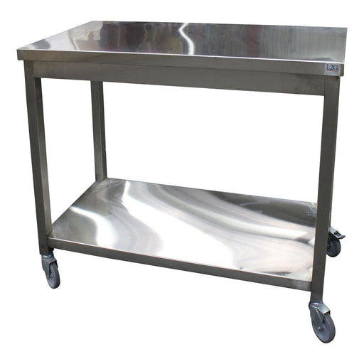 Saro - SARO Mobiler Arbeitstisch 2 Ebenen 800x600x850mm - GastroDeals
