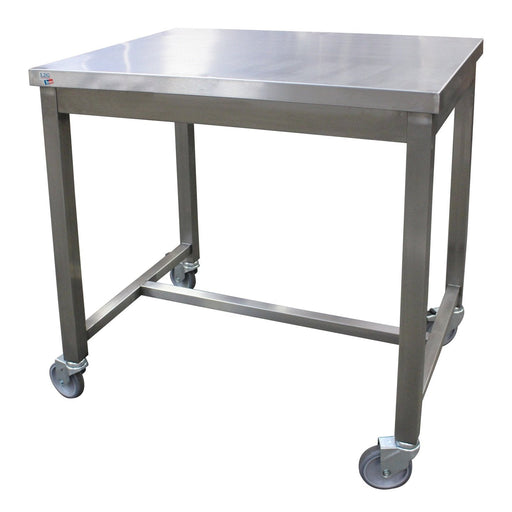Saro - SARO Mobiler Arbeitstisch 600x600x850mm AISI304 - GastroDeals