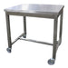 Saro - SARO Mobiler Arbeitstisch 800x600x850mm AISI 304 - GastroDeals