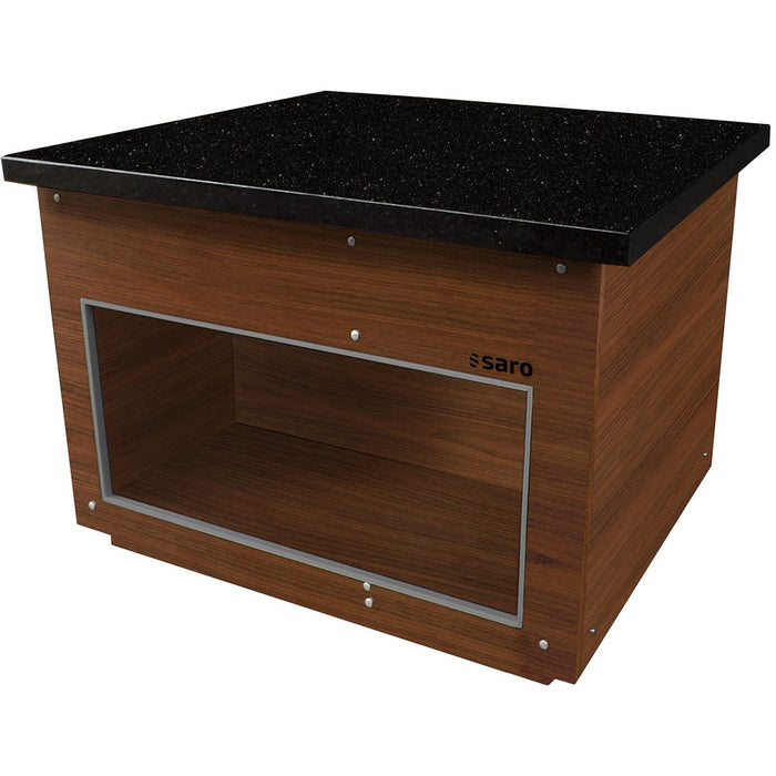 Saro - SARO Neutrales Element B 1000 mm, Farbe WALNUSS - GastroDeals