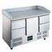 Saro - SARO Pizzatisch, 1 Tür + 4 Schubladen, 903 PZ 1/4 - GastroDeals