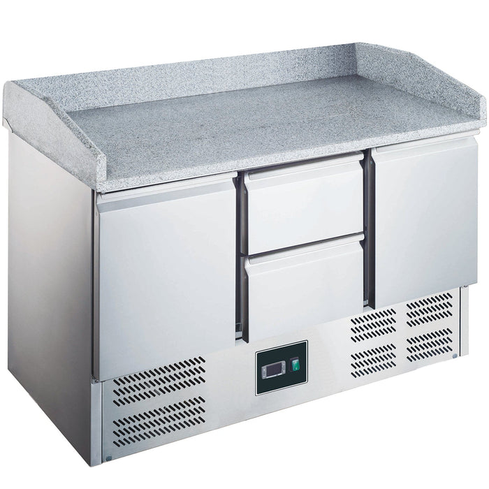 Saro - SARO Pizzatisch, 2 Türen + 2 Schubladen, ES 903 PZ 2/2 - GastroDeals