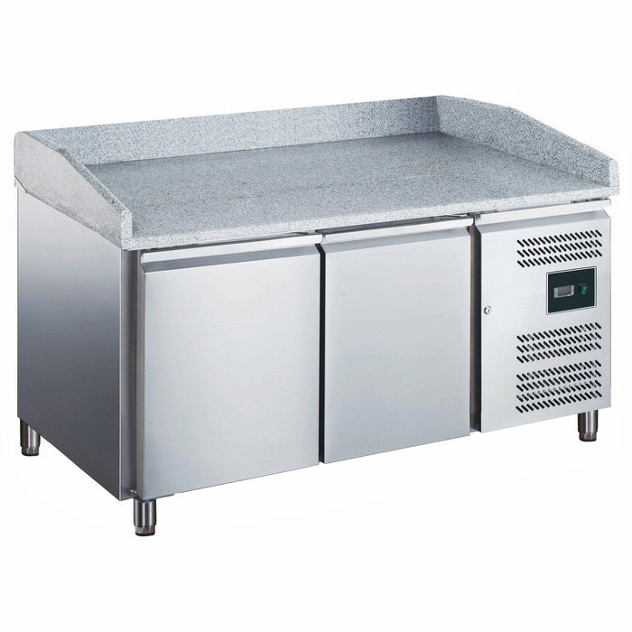 Saro - SARO Pizzatisch, 2 Türen, Modell EPZ 2600 TN - GastroDeals