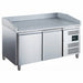 Saro - SARO Pizzatisch, 2 Türen, Modell EPZ 2600 TN - GastroDeals