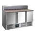 Saro - SARO Pizzatisch, 3 Türen, Modell GIANNI PS 903 - GastroDeals