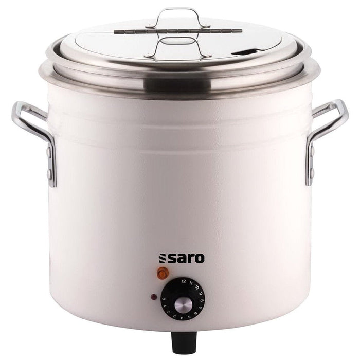 Saro - SARO Retro Suppenkessel weiss - GastroDeals