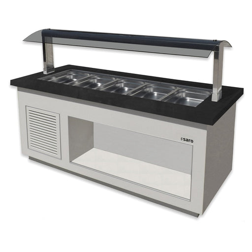Saro - SARO Salatbar für 5x 1/1 GN, PREMIUM LINE SB-K200 weiß - GastroDeals