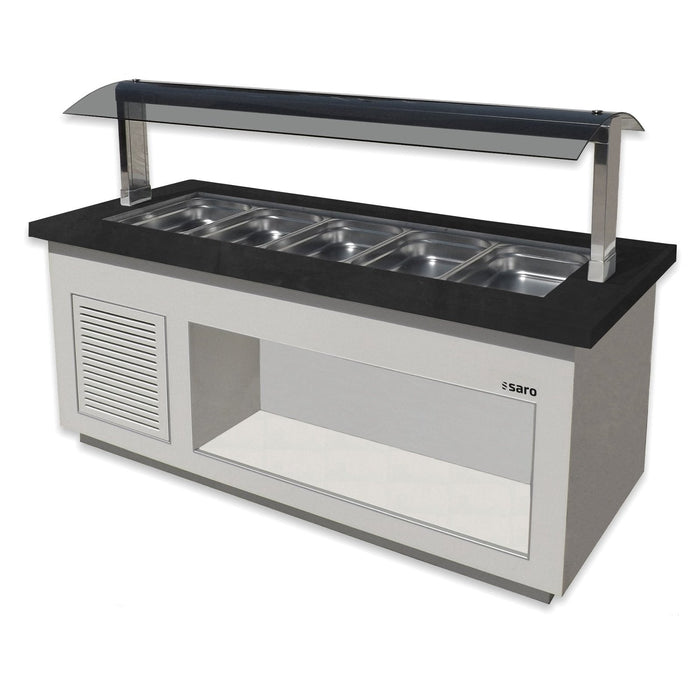 Saro - SARO Salatbar für 5x 1/1 GN, PREMIUM LINE SB-K200 weiß - GastroDeals