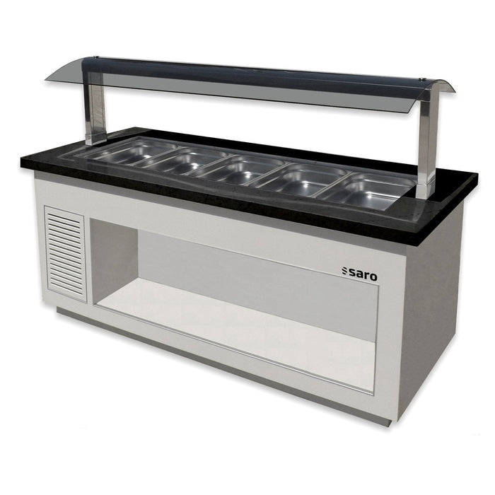 Saro - SARO Salatbar für 6x 1/1 GN, PREMIUM LINE SB-K230 weiß - GastroDeals