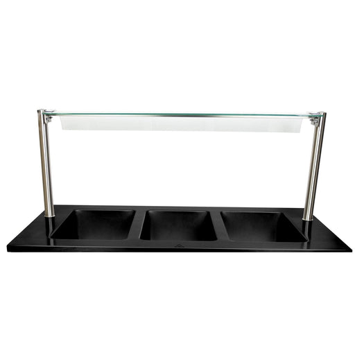 Saro - SARO Spuckschutzwand zum Bain Marie Trolley BTS-2 - GastroDeals
