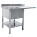 Saro - SARO Spülcenter 1 Becken, links - B 1200 x T 700 mm - GastroDeals
