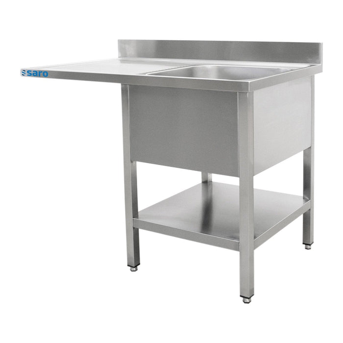 Saro - SARO Spülcenter 1 Becken rechts - B 1200 x T 600 mm - GastroDeals