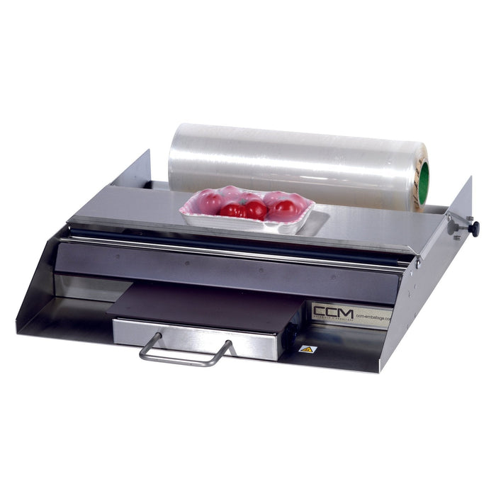 Saro - SARO Stretchfolien Verpackungsmaschine Modell PFE11 - GastroDeals