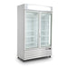 Saro - SARO Tiefkühlschrank, 2 Glastüren, Modell D 800 - weiß - GastroDeals