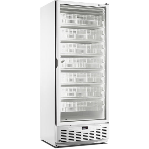Saro - SARO Tiefkühlschrank, Glastür - weiß, Modell MM5 N PV - GastroDeals