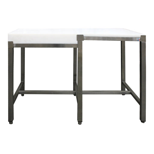 Saro - SARO Zerlegetisch, Hackblock ohne Aufkantung 1200x600mm - GastroDeals