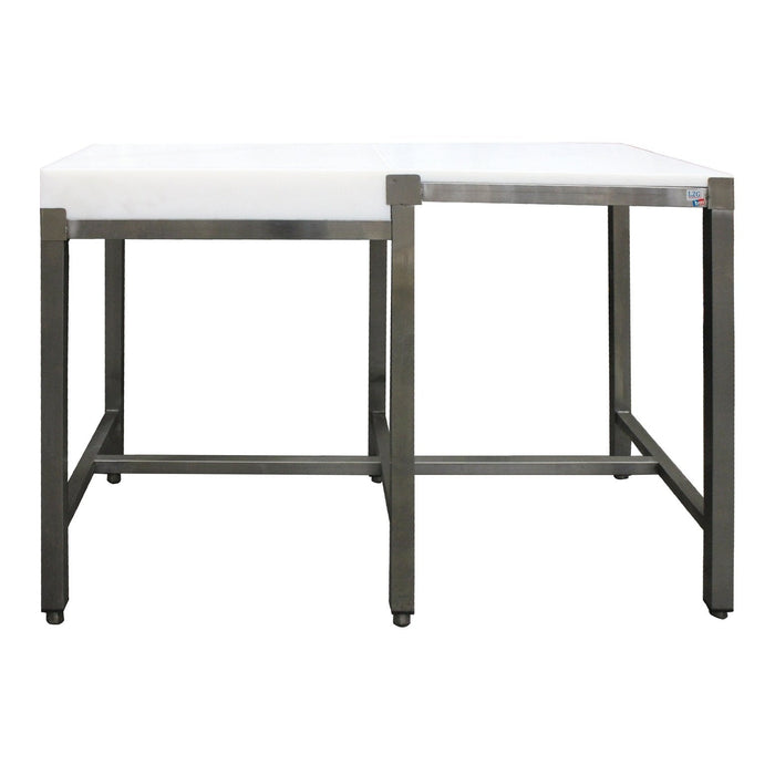 Saro - SARO Zerlegetisch, Hackblock ohne Aufkantung 1500x500mm - GastroDeals