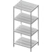 Stalgast - Regal mit Gitterrost-Böden, 800x700x1800 mm, verschweißt - GastroDeals